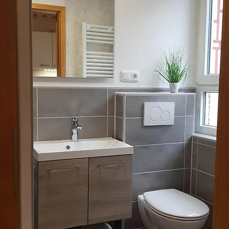 Haus Lieberum 1.etage Balkon 아파트 *