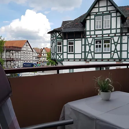 Haus Lieberum 1.etage Balkon 바트순덴알렌도르프