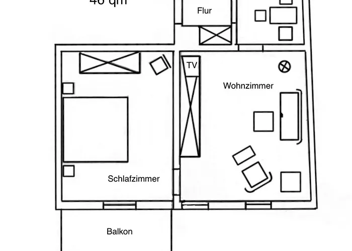 Apartman Haus Lieberum 1.etage Balkon *